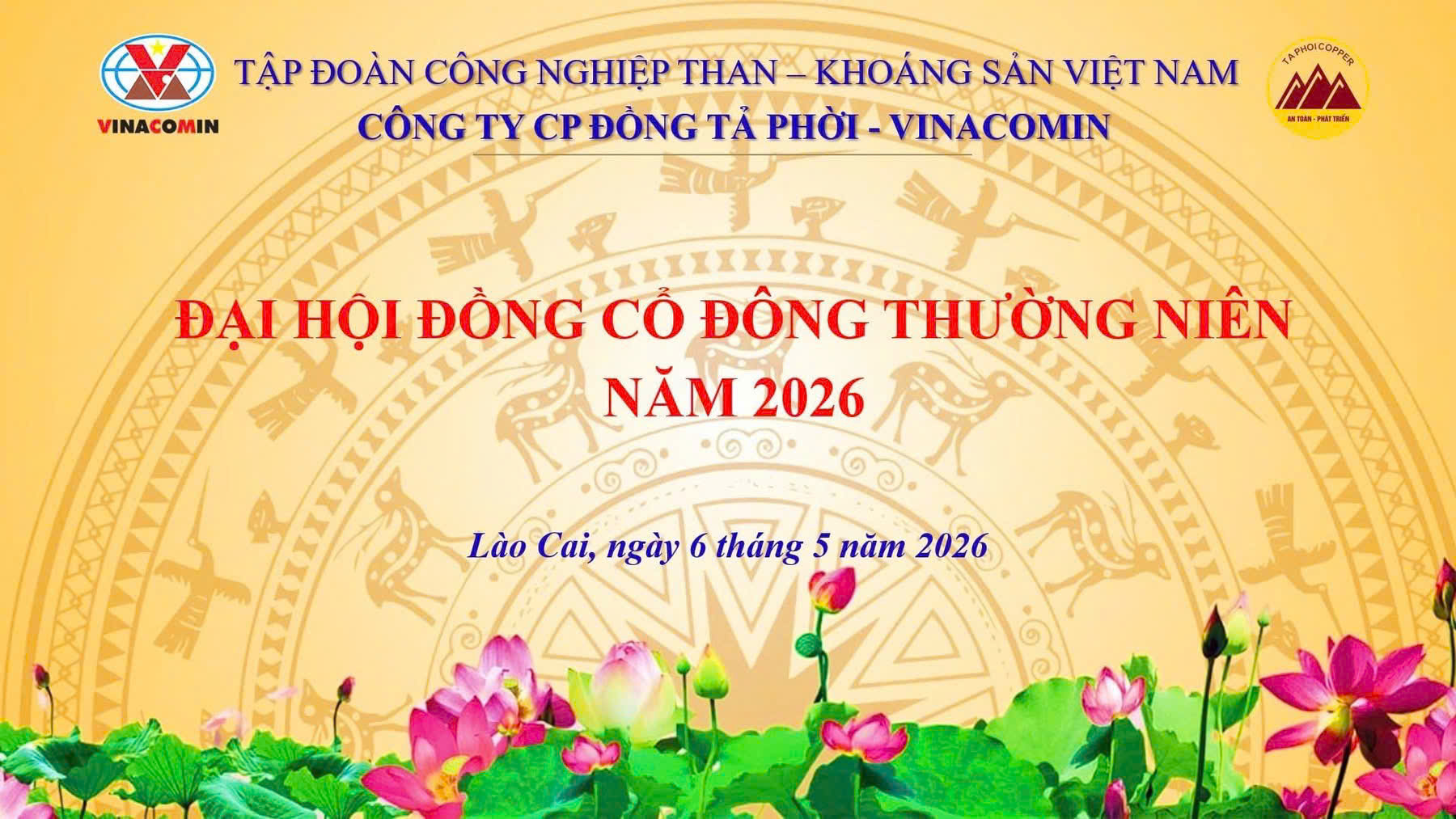 Hình ảnh tin tức CÔNG TY CỔ PHẦN ĐỒNG TẢ PHỜI - VINACOMIN TỔ CHỨC THÀNH CÔNG ĐẠI HỘI ĐỒNG CỔ ĐÔNG THƯỜNG NIÊN NĂM 2026 